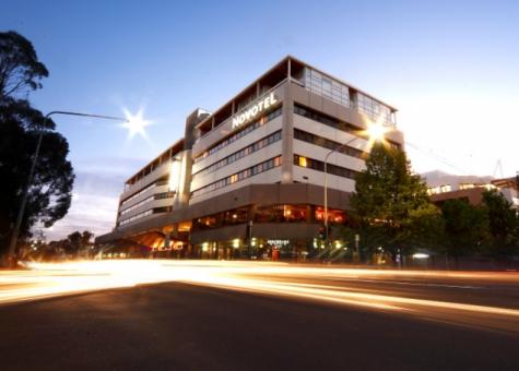 Exterior Night View
 - Novotel Canberra