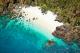 Lovers Cove aerial looking down
 - Port of Airlie to Daydream Island - one way Daydream Island Resort