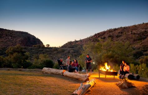 Campfire - Discovery Parks - Alice Springs