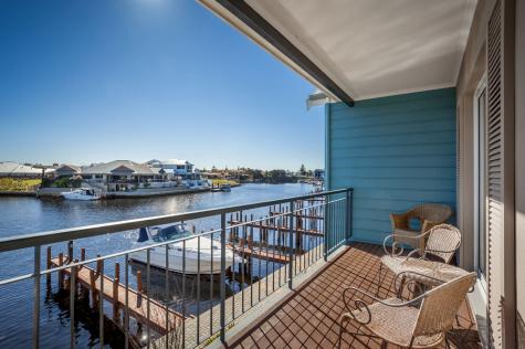 Most rooms feature a private balcony - C Mandurah