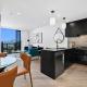 Living, Kitchen, and Dining Area - TRYP by Wyndham Southport Gold Coast